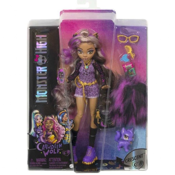 Nwt Monster High Dolls Clawdeen Wolf - Picture 2 of 5
